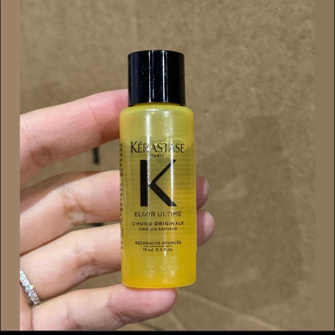 Kerastase hair oil 15ml