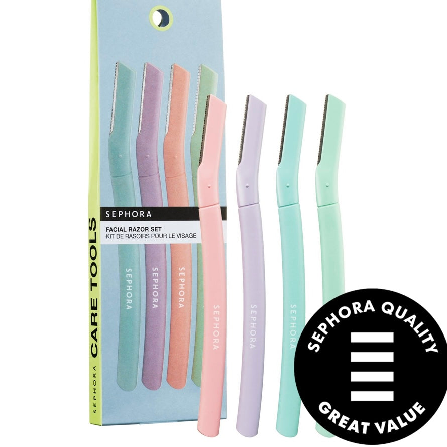 SEPHORA COLLECTION 4 Piece Facial Razor Set