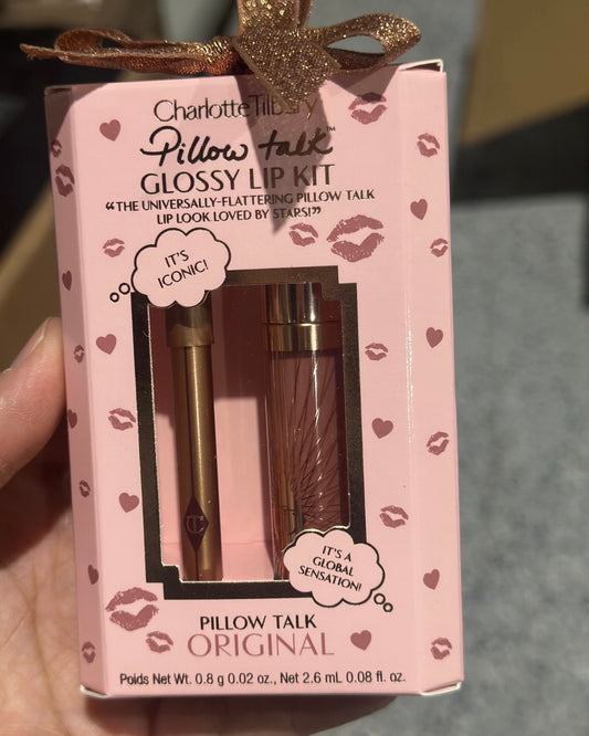Charlotte Tilbury
Mini Pillow Talk Glossy Lip Duos