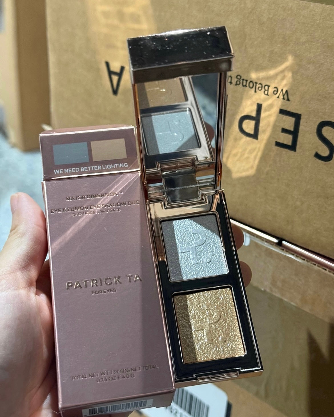 PATRICK TA
Major Dimension Eye Illusion Eyeshadow Duo