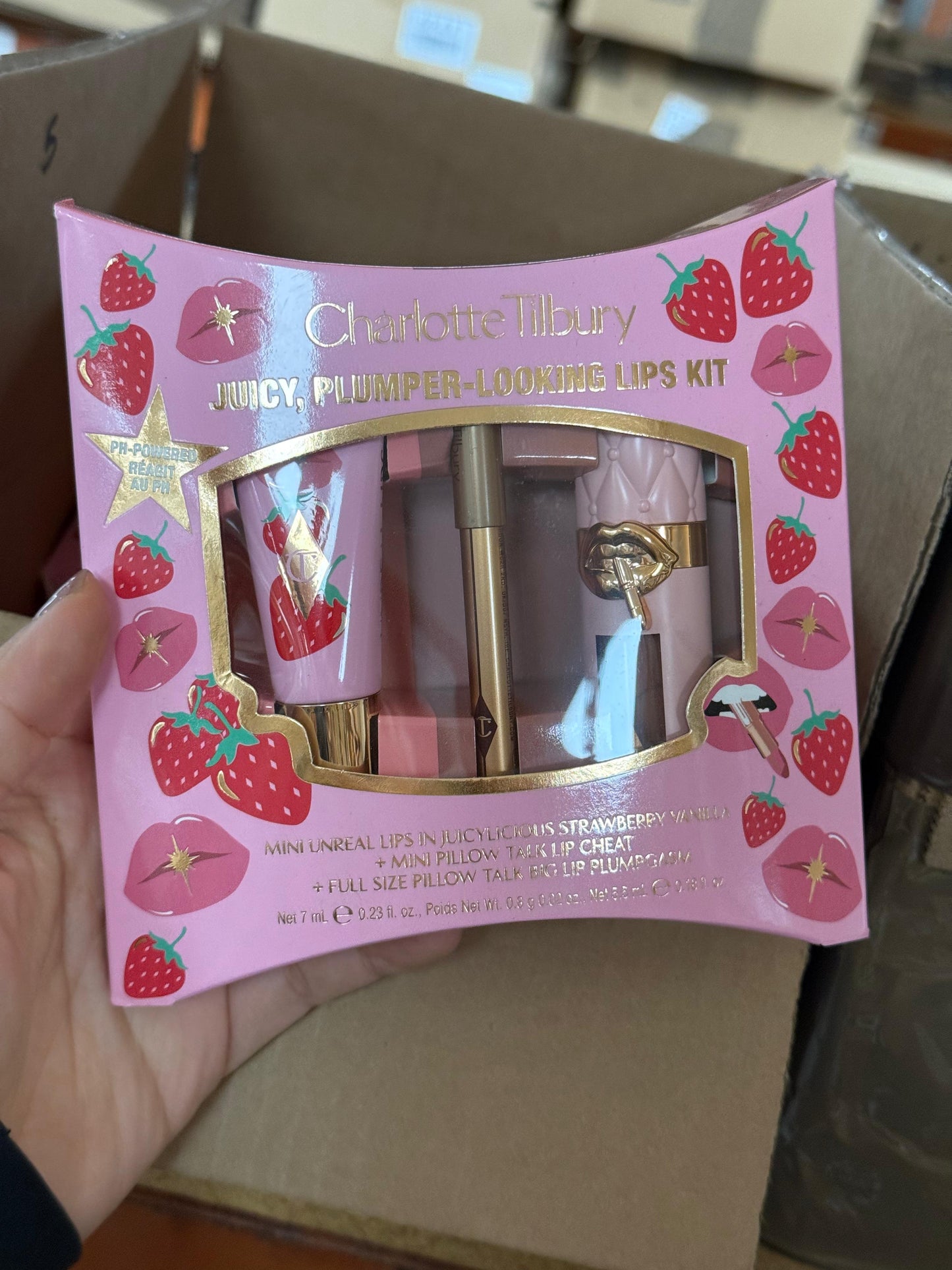 Charlotte Tilbury
Juicy, Plumper-Looking Lips Kit