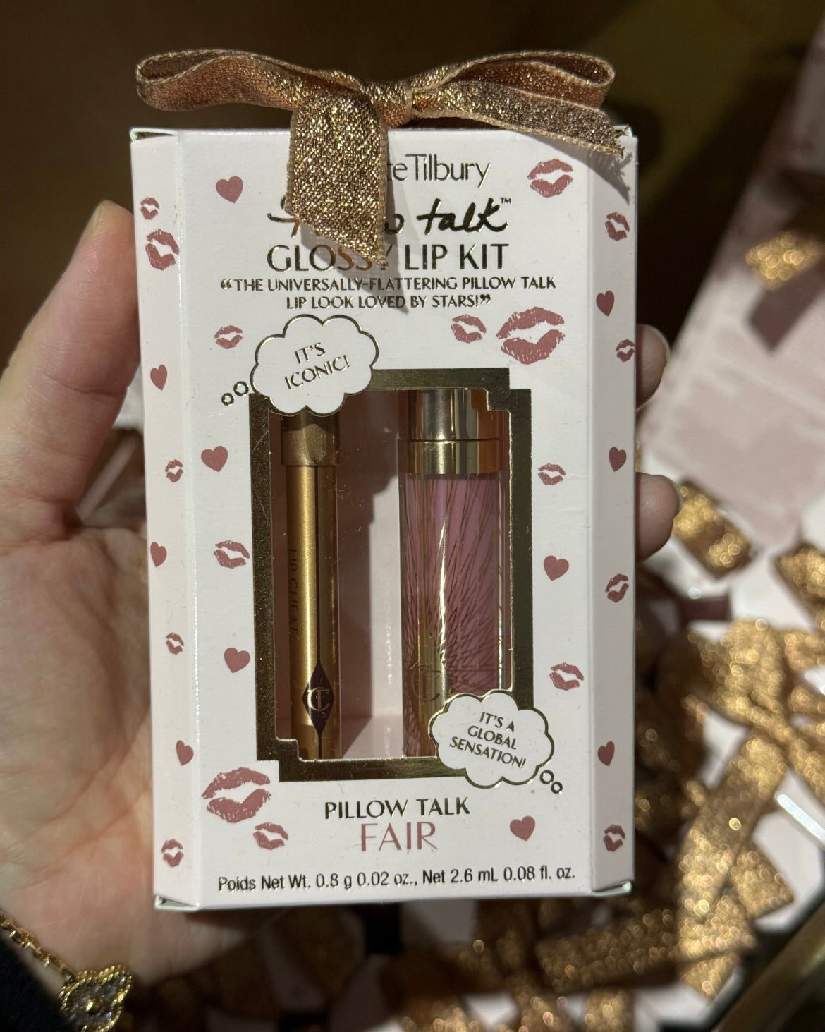 Charlotte Tilbury 
Mini Pillow Talk Glossy Lip Duos