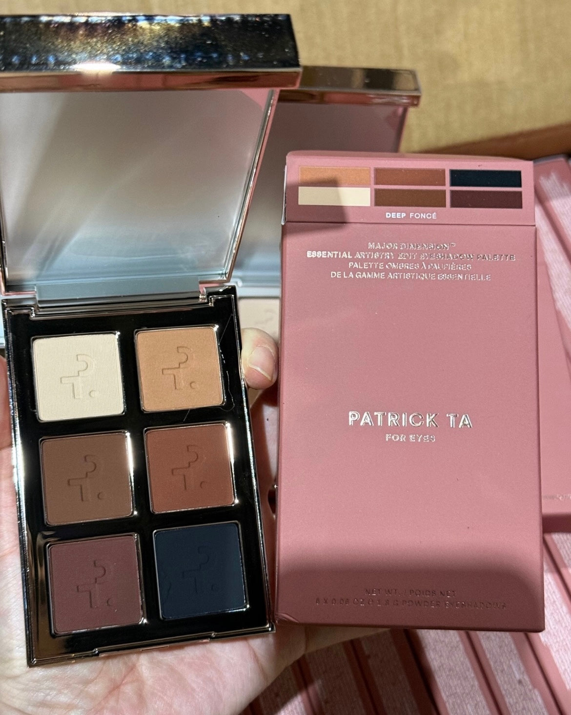 PATRICK TA 
Major Dimension Essential Artistry Edit Eyeshadow Palette