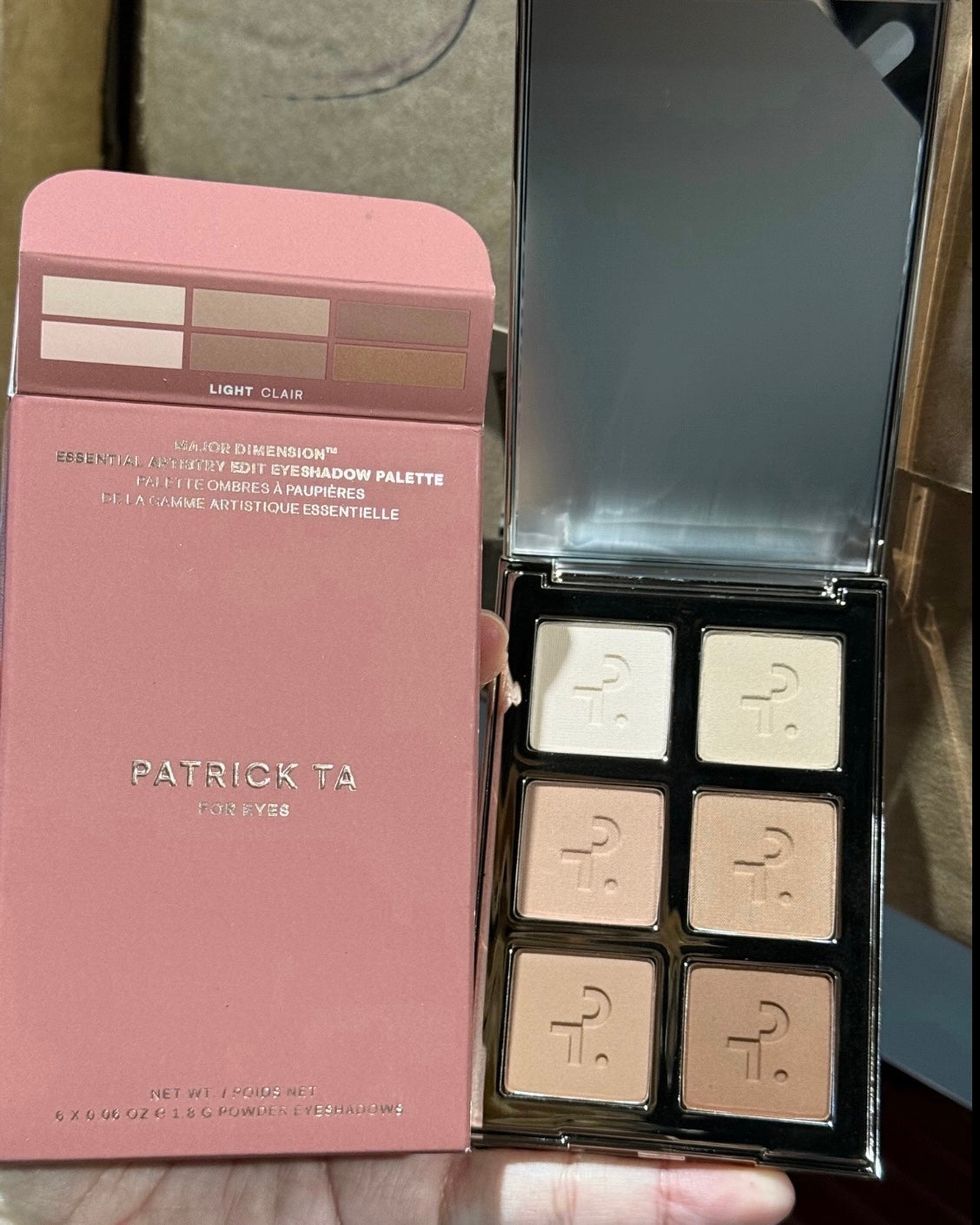 PATRICK TA 
Major Dimension Essential Artistry Edit Eyeshadow Palette