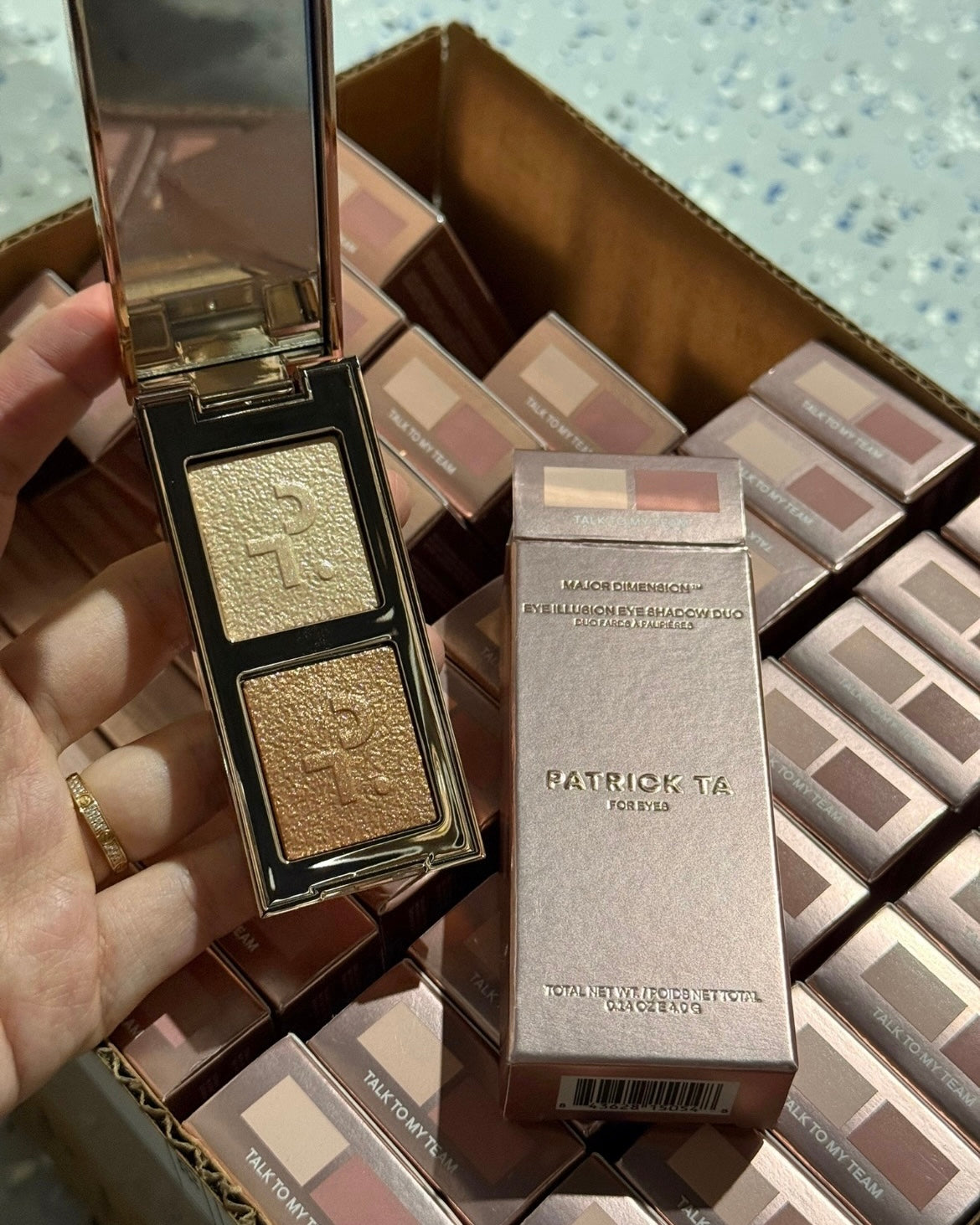 PATRICK TA 
Major Dimension Eye Illusion Eyeshadow Duo