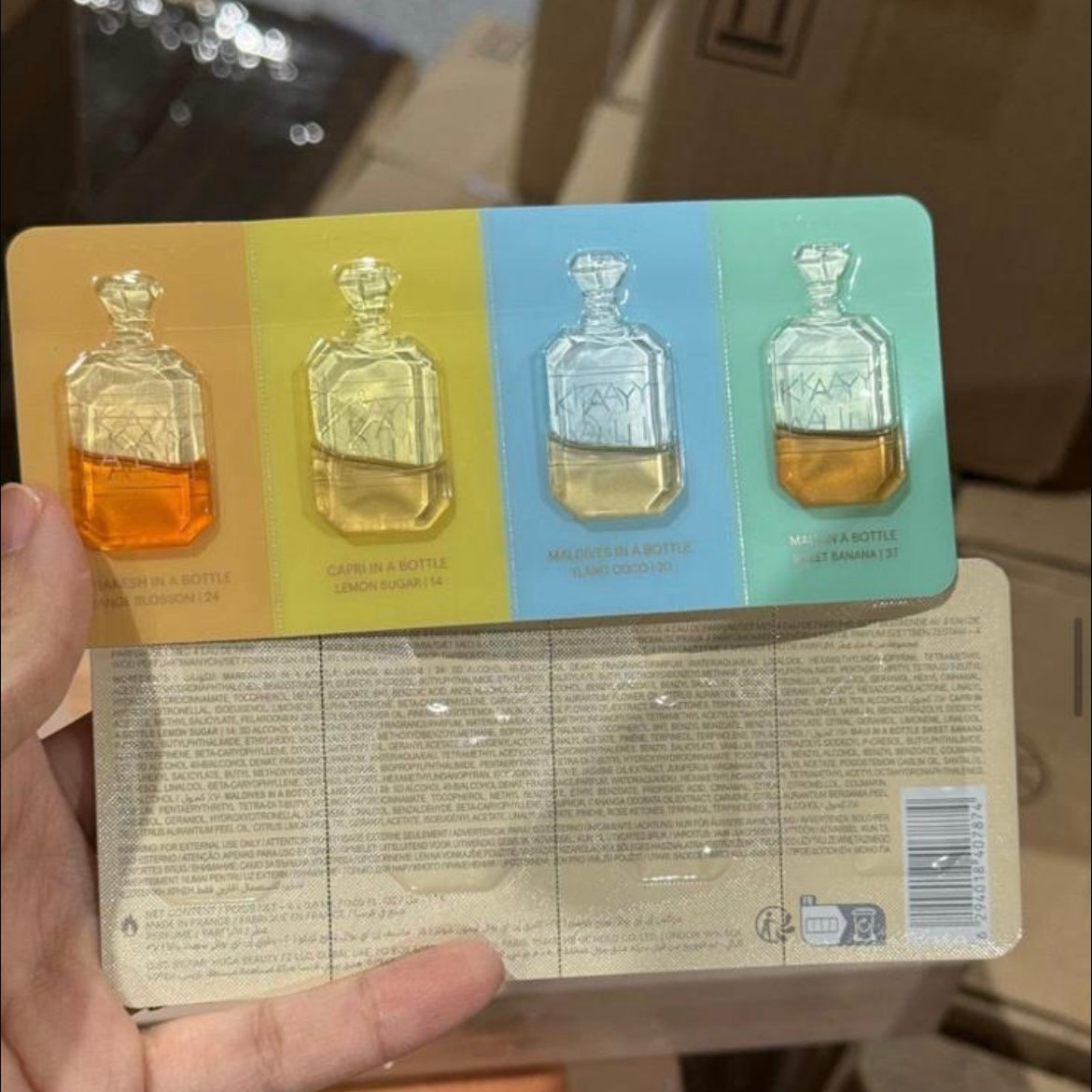 Kkayali 4 In 1 Mini Perfume Sample Set