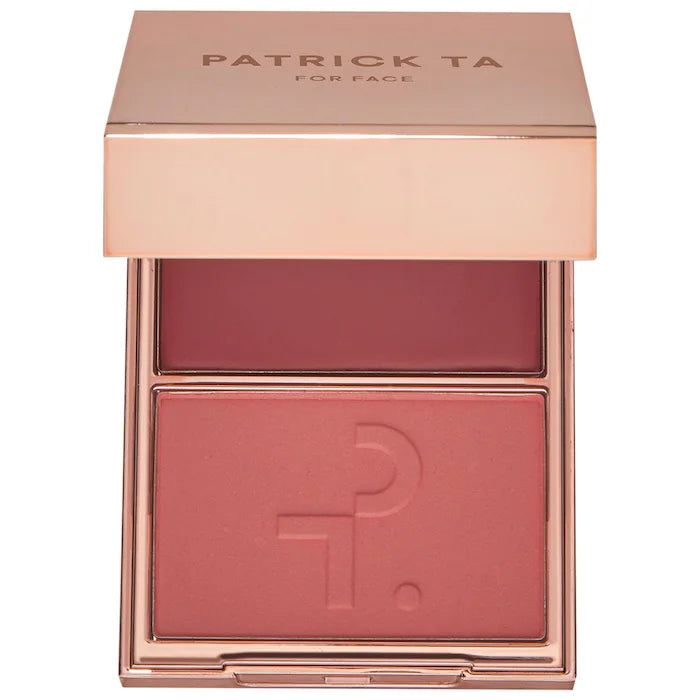PATRICK TA 
Major Headlines Double-Take Crème & Powder Blush Duo