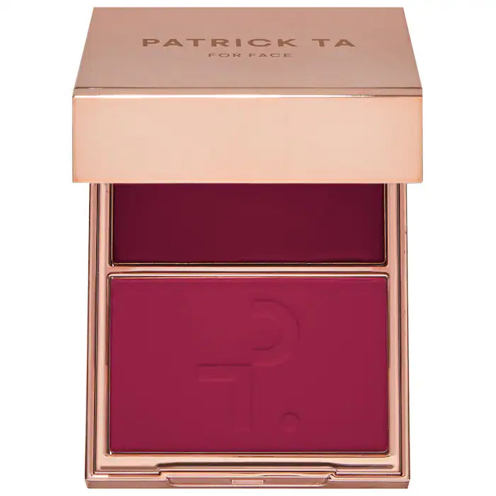 PATRICK TA 
Major Headlines Double-Take Crème & Powder Blush Duo