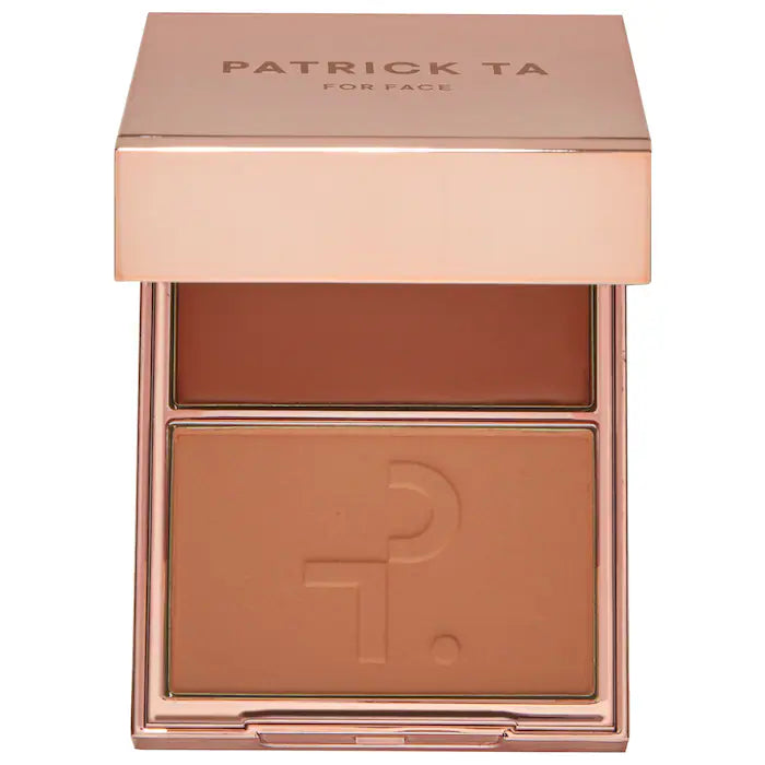 PATRICK TA 
Major Headlines Double-Take Crème & Powder Blush Duo