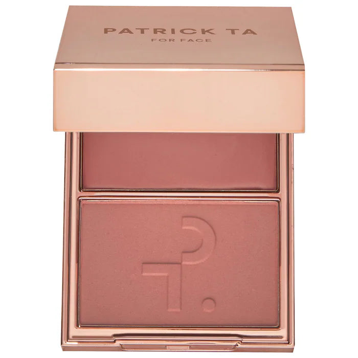 PATRICK TA 
Major Headlines Double-Take Crème & Powder Blush Duo