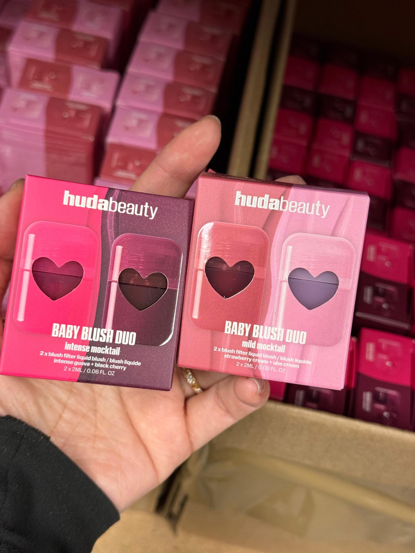 HUDA BEAUTY 
Mini Blush Mocktail Duos